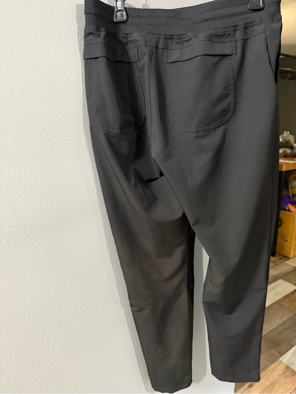 Women’s Black Performance Drawstring Pants - Picture 3 of 4